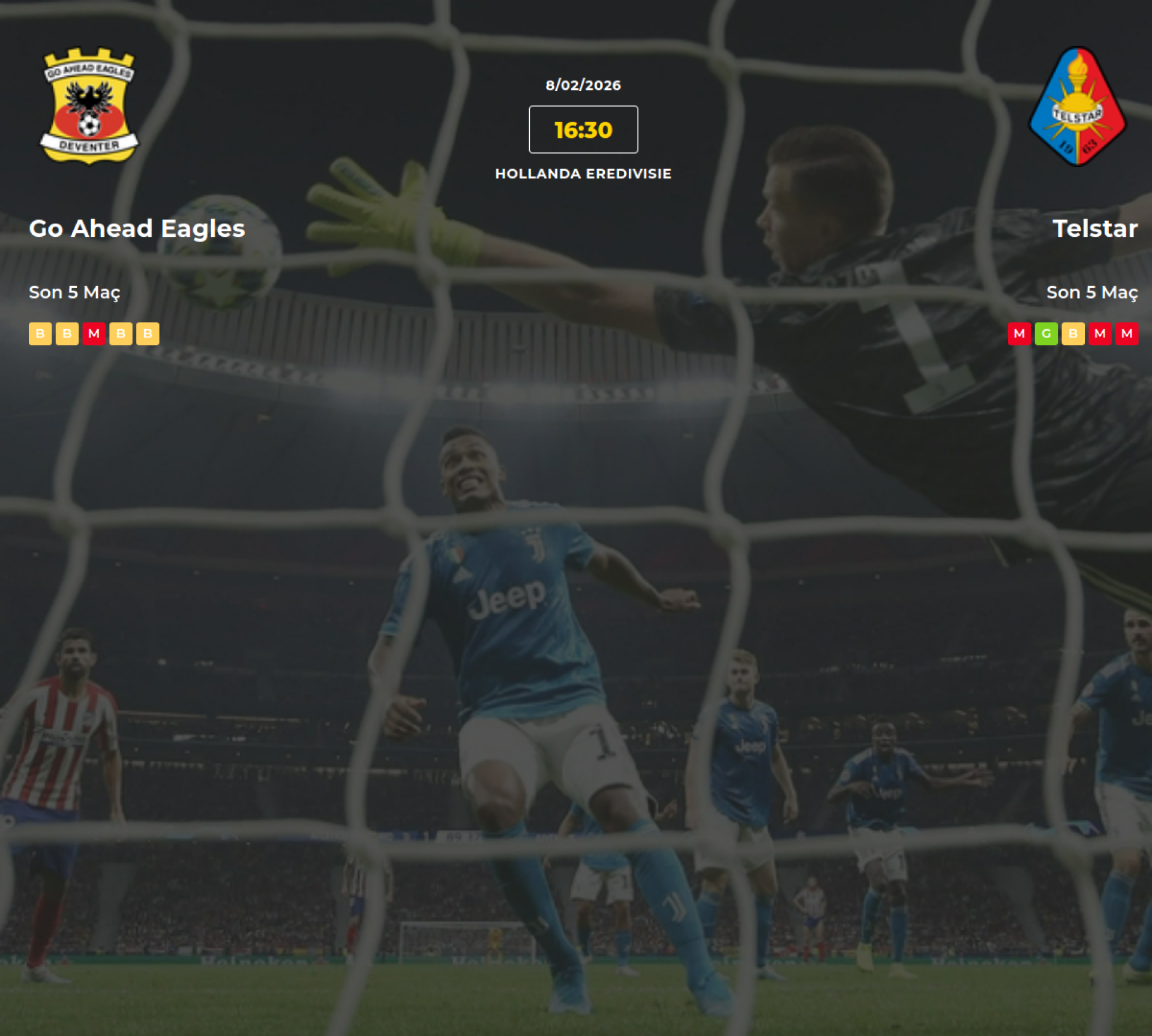 Go Ahead Eagles Telstar İddaa Maç Tahmini 08 Şubat 2026