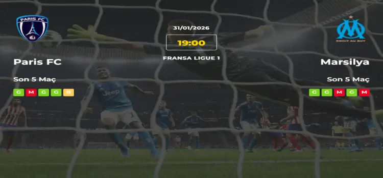 Paris Marsilya İddaa Maç Tahmini 31 Ocak 2026