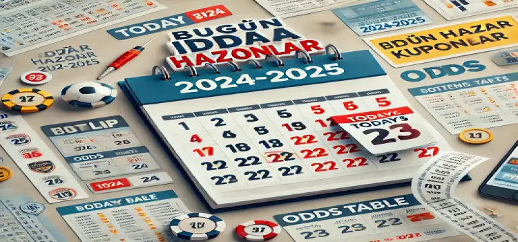 Bugün İddaa Hazır Kuponlar 2024-2025