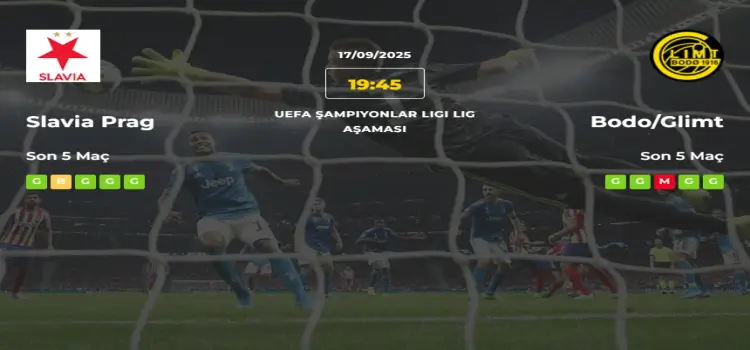 Slavia Prag Bodo Glimt İddaa Maç Tahmini 17 Eylül 2025