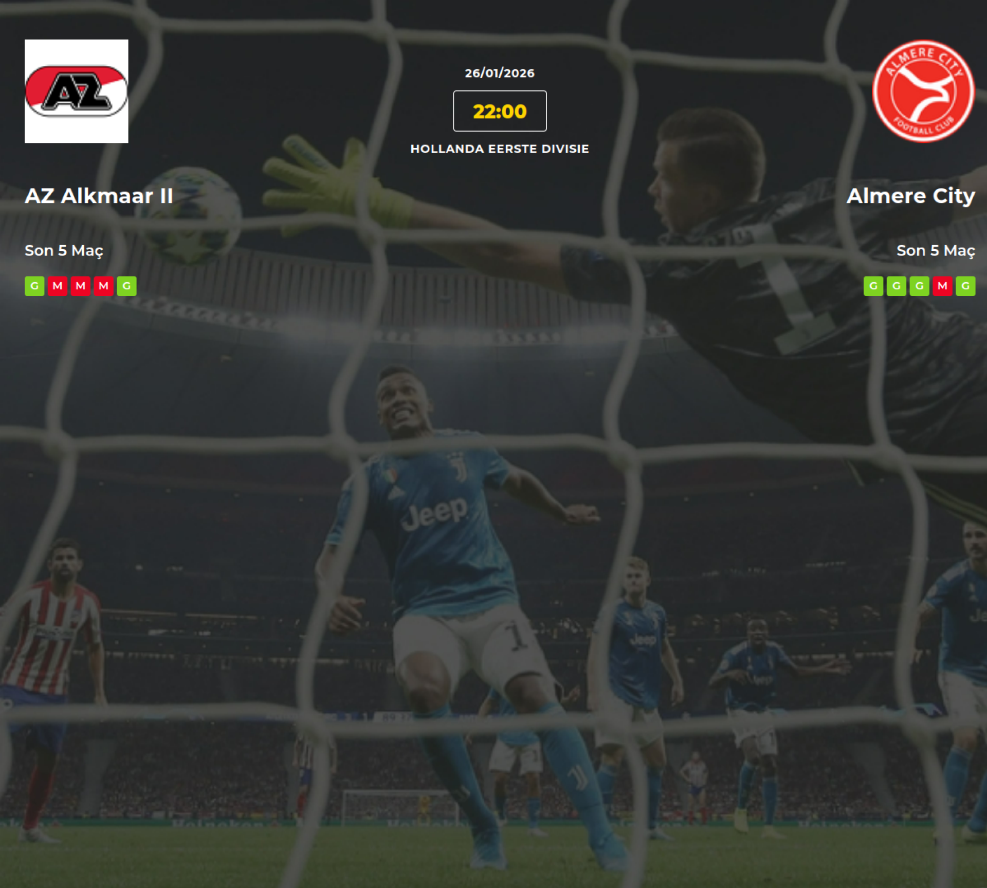 AZ Alkmaar II Almere City İddaa Maç Tahmini 26 Ocak 2026