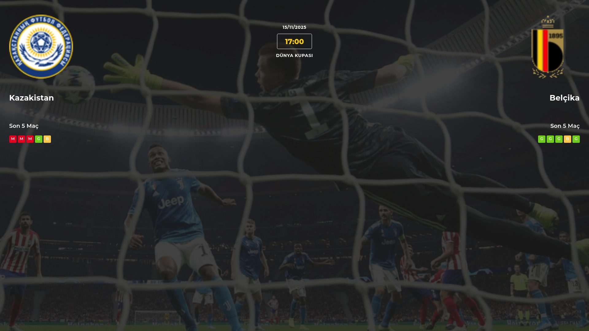 Kazakistan Belçika İddaa Maç Tahmini 15 Kasım 2025
