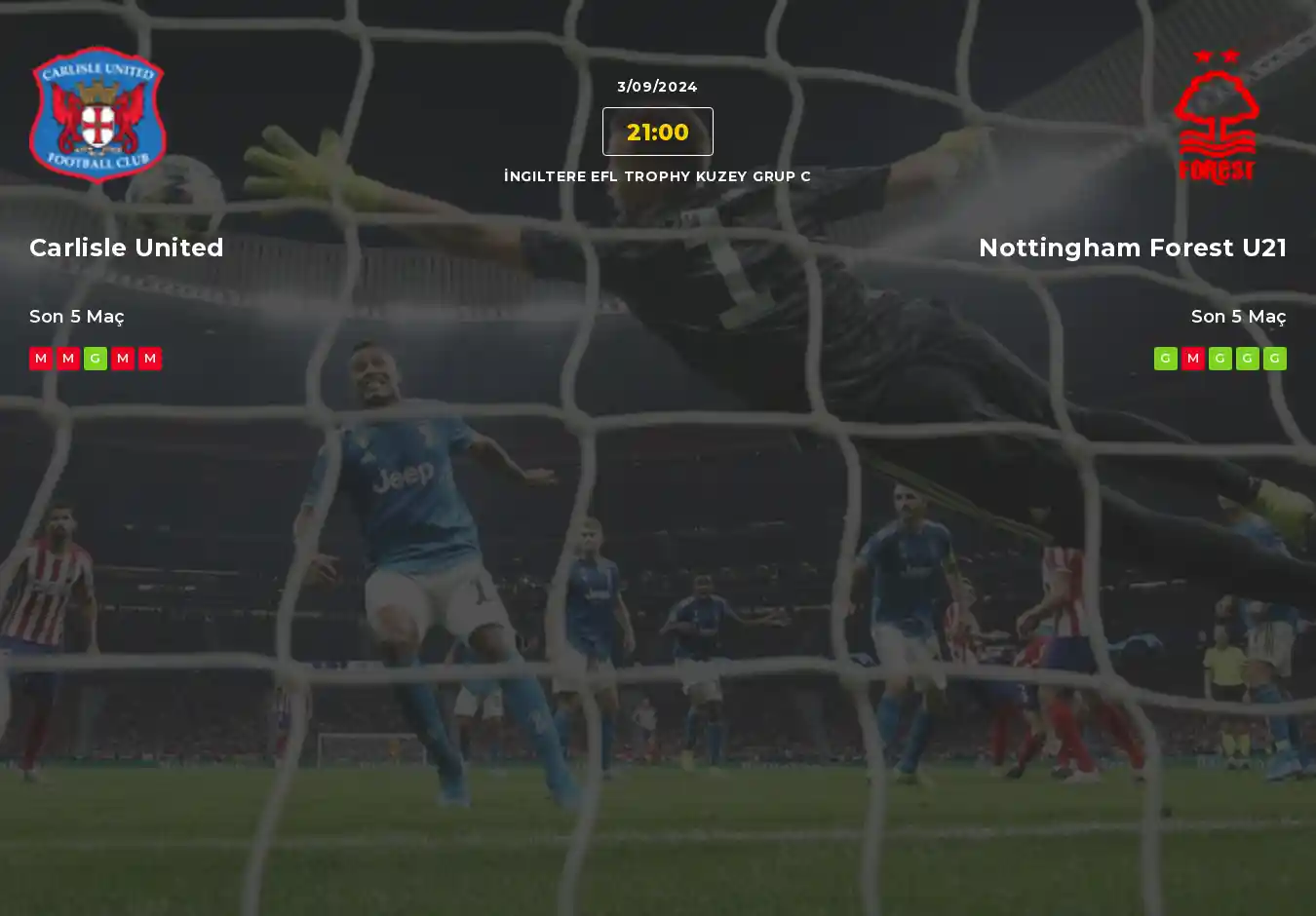 Carlisle United Nottingham Forest U21 İddaa Maç Tahmini 03 Eylül 2024