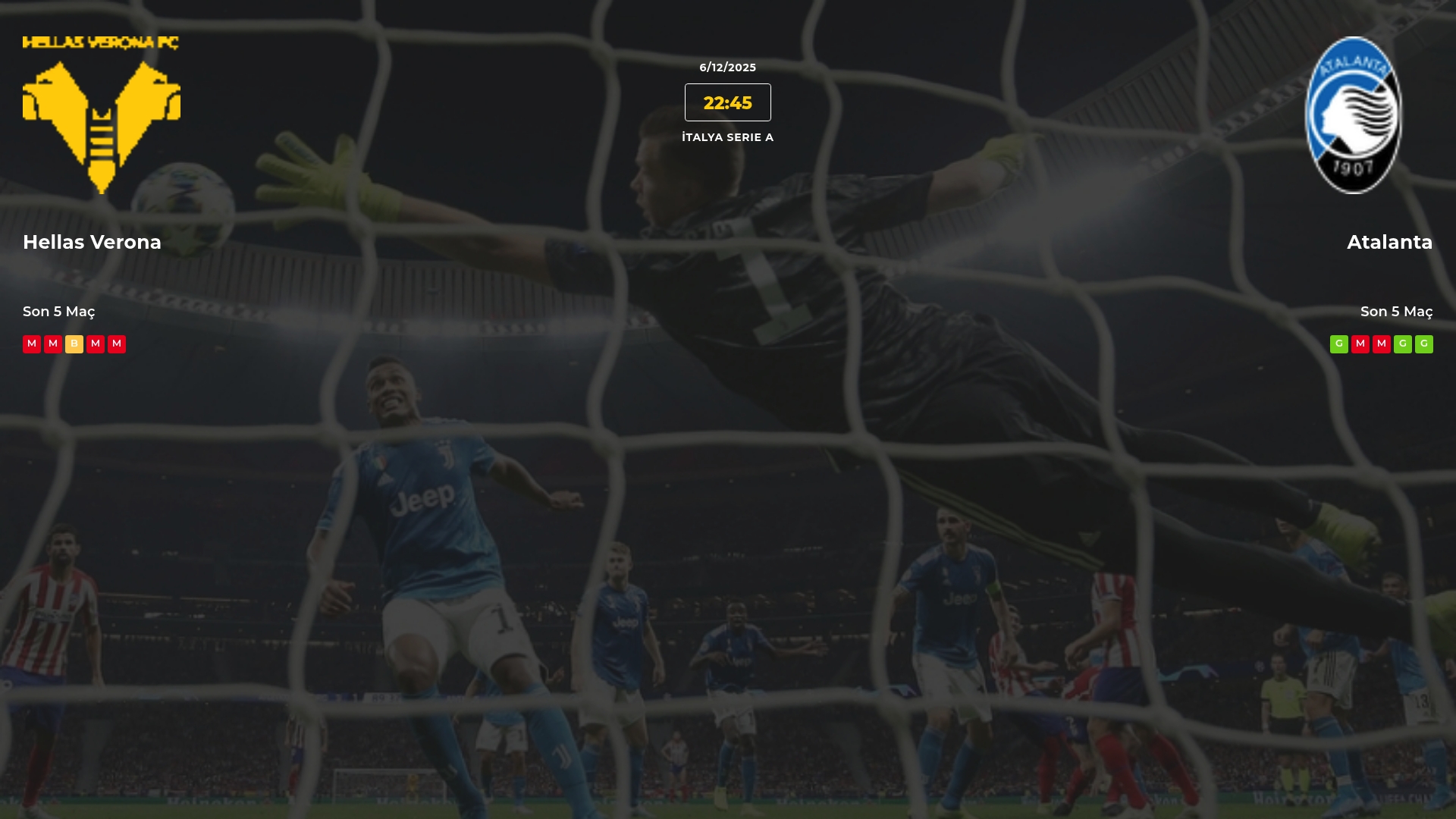 Hellas Verona Atalanta İddaa Maç Tahmini 06 Aralık 2025