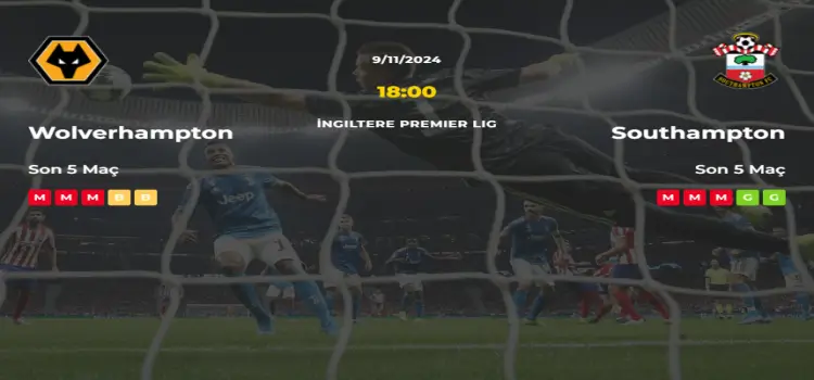 Wolverhampton Southampton İddaa Maç Tahmini 9 Kasım 2024