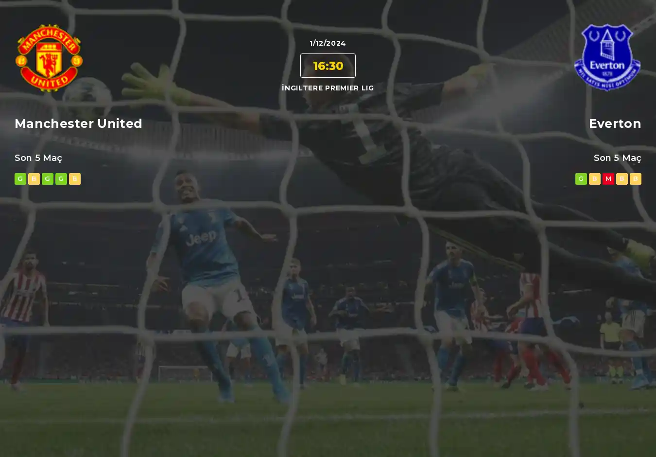 Manchester United Everton İddaa Maç Tahmini 01 Aralık 2024