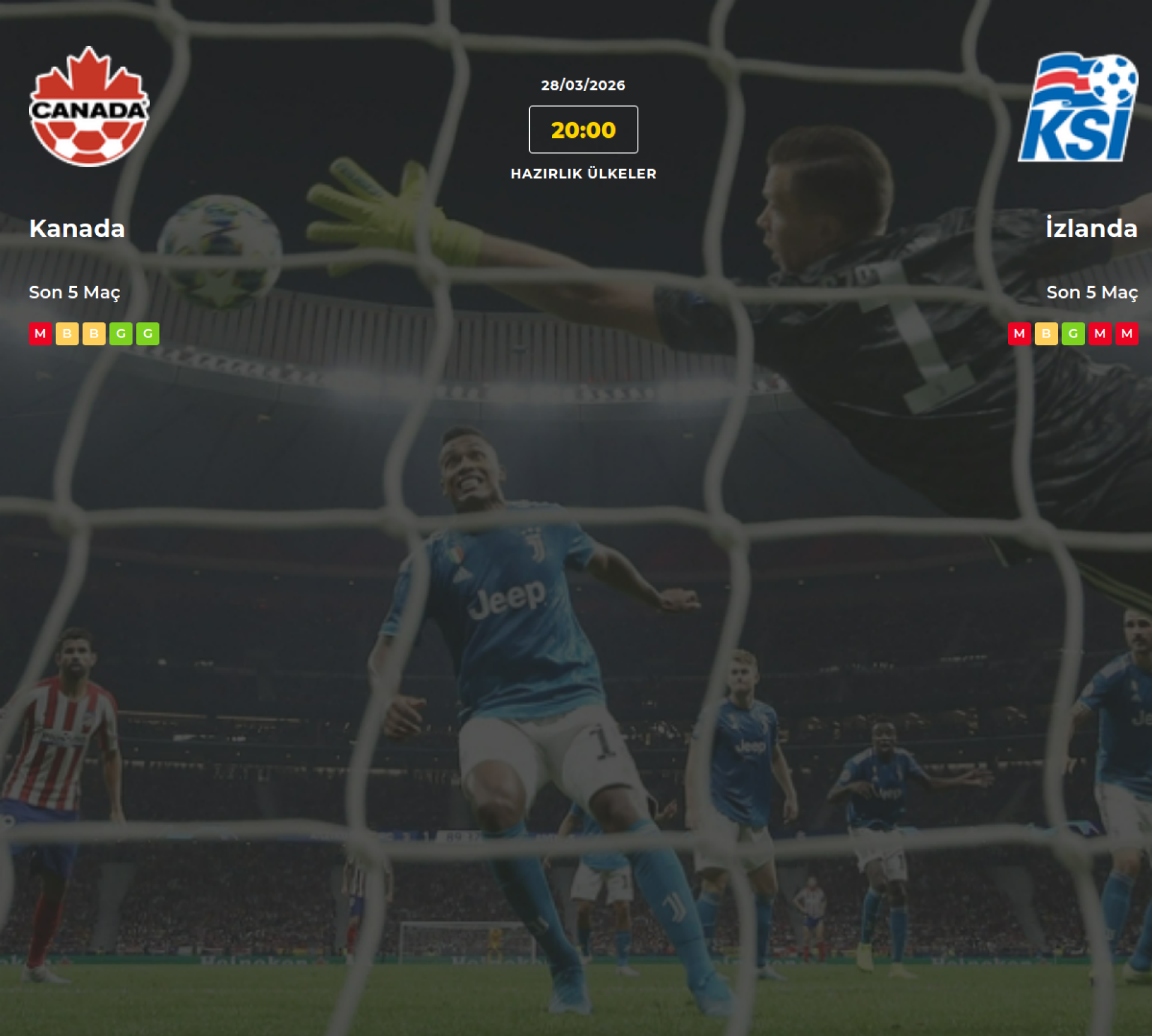 Kanada İzlanda İddaa Maç Tahmini 28 Mart 2026