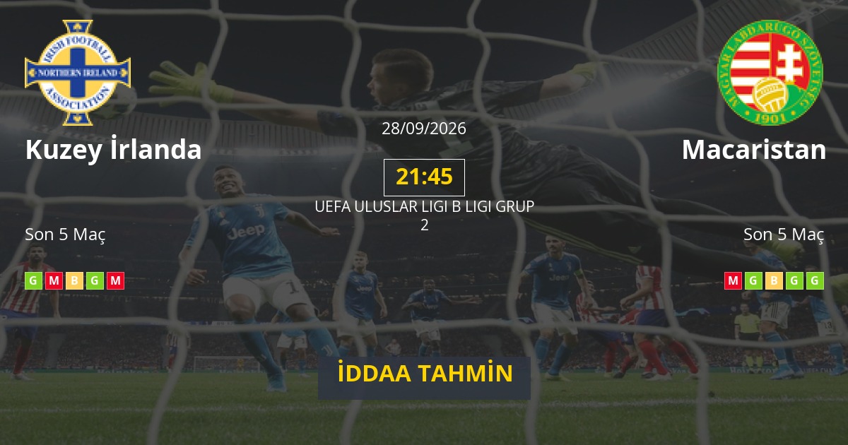Kuzey İrlanda Macaristan İddaa Maç Tahmini 28 Eylül 2026