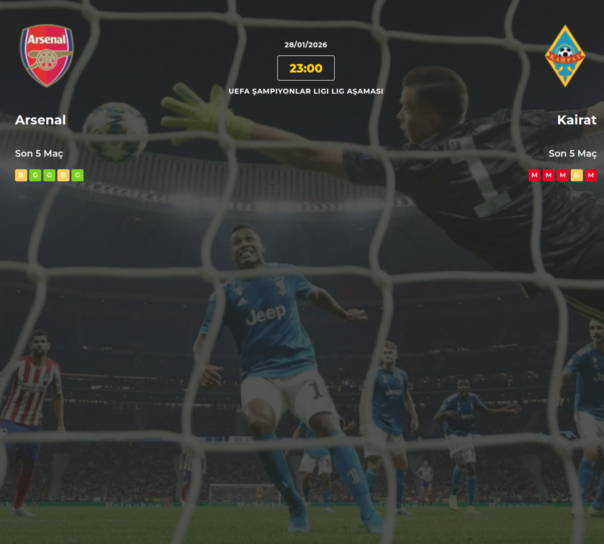 Arsenal Kairat İddaa Maç Tahmini 28 Ocak 2026