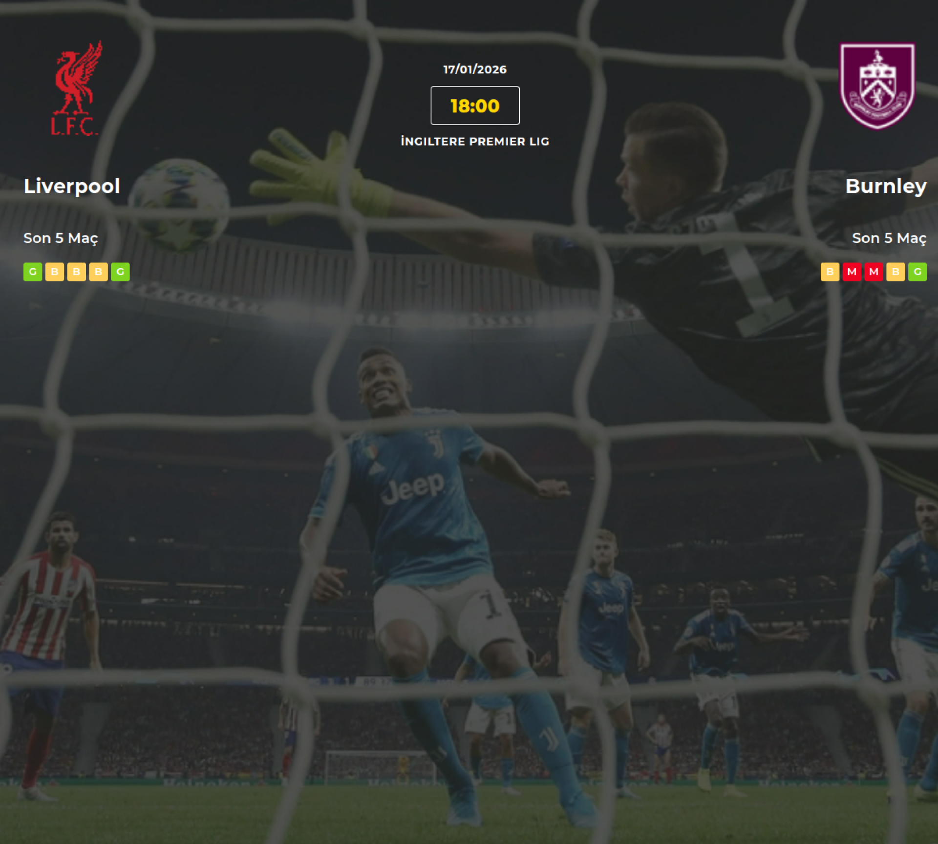 Liverpool Burnley İddaa Maç Tahmini 17 Ocak 2026