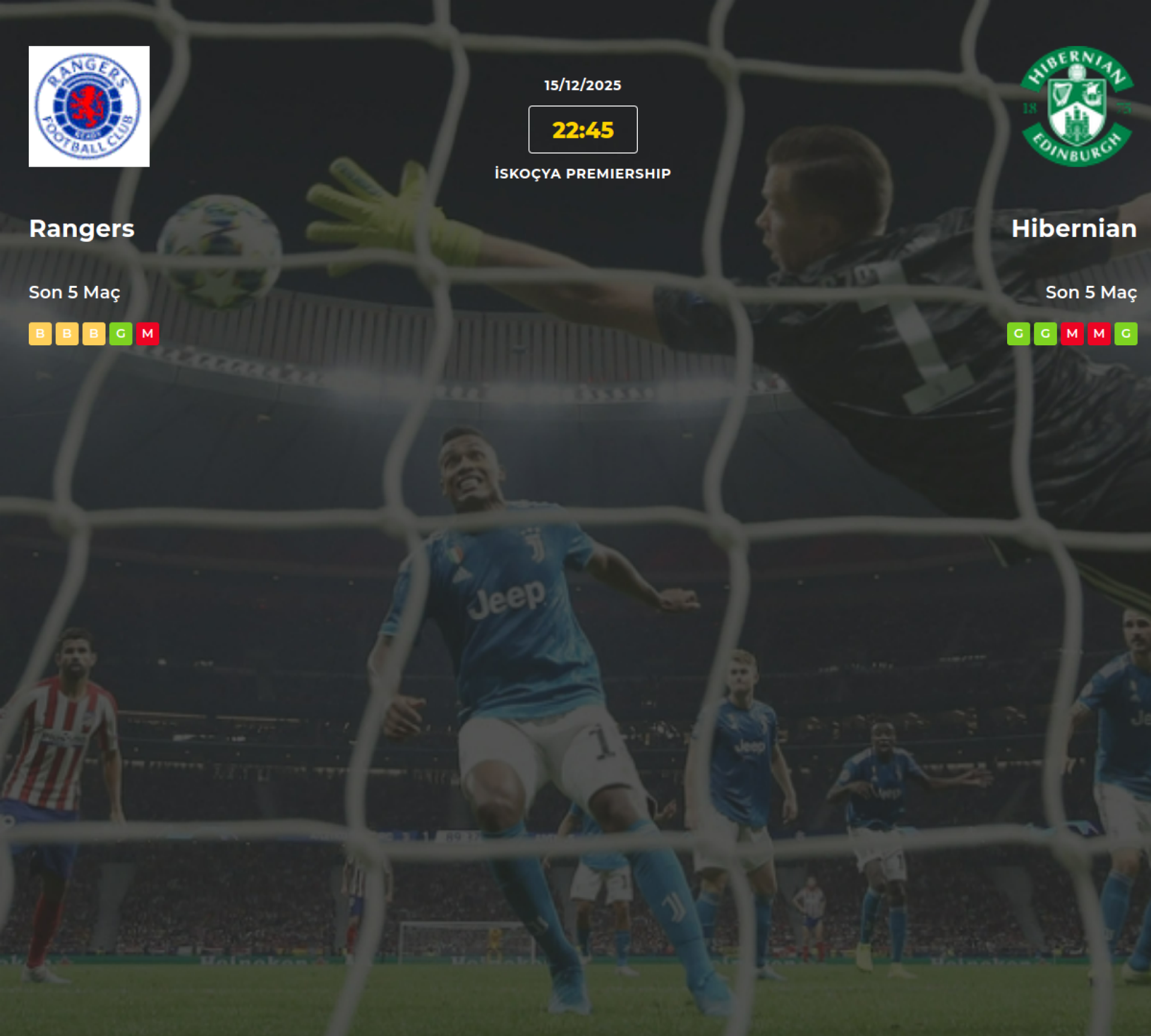 Rangers Hibernian İddaa Maç Tahmini 15 Aralık 2025