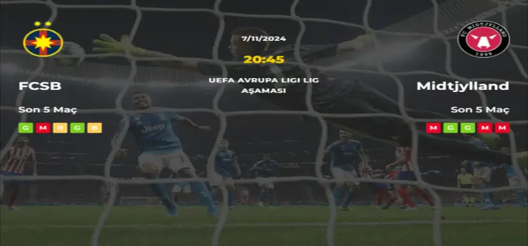 Steaua Midtjylland İddaa Maç Tahmini 7 Kasım 2024
