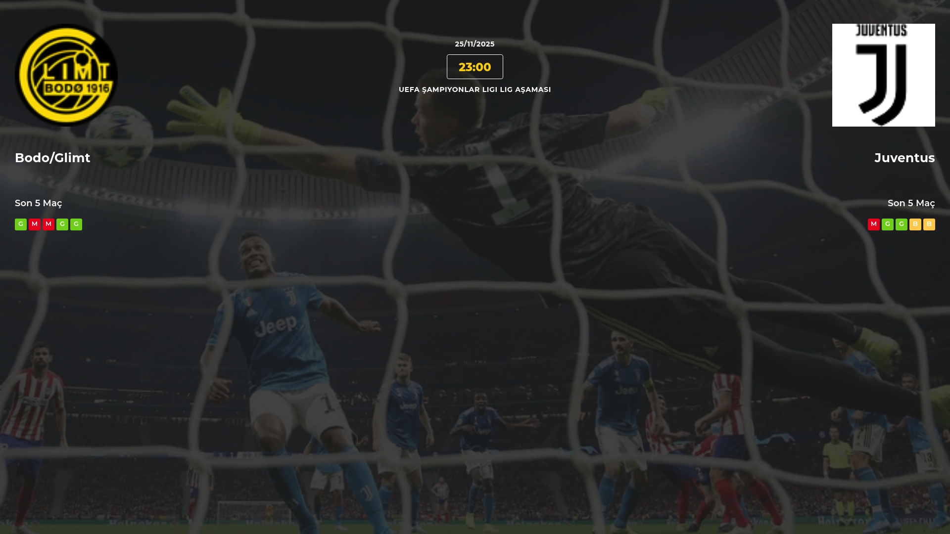 Bodo/Glimt Juventus İddaa Maç Tahmini 25 Kasım 2025
