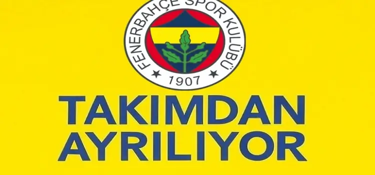 Fenerbahçe’de 5 maç forma giyen futbolcu takımdan ayrılıyor