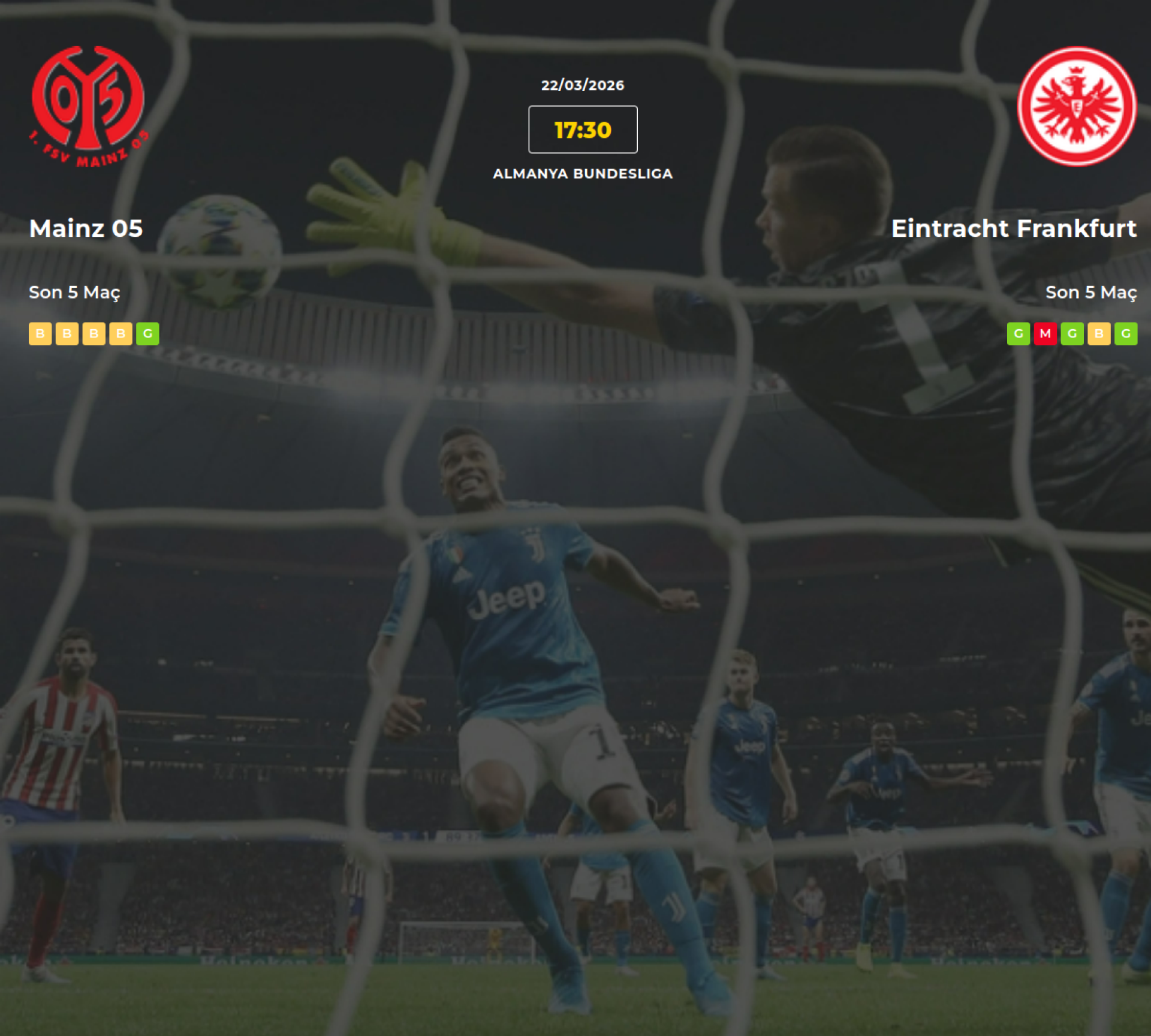 Mainz 05 Eintracht Frankfurt İddaa Maç Tahmini 22 Mart 2026