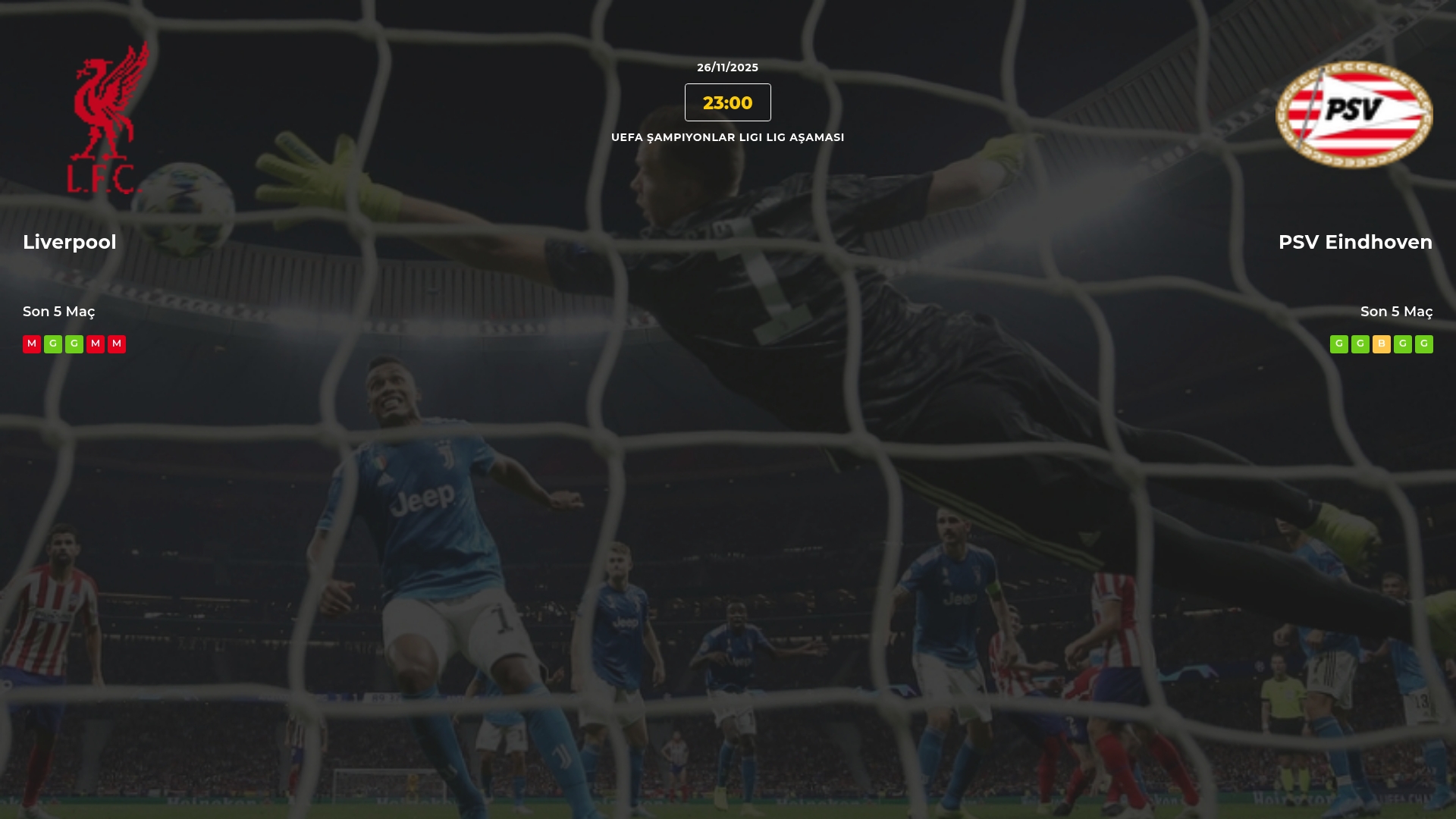 Liverpool PSV Eindhoven İddaa Maç Tahmini 26 Kasım 2025