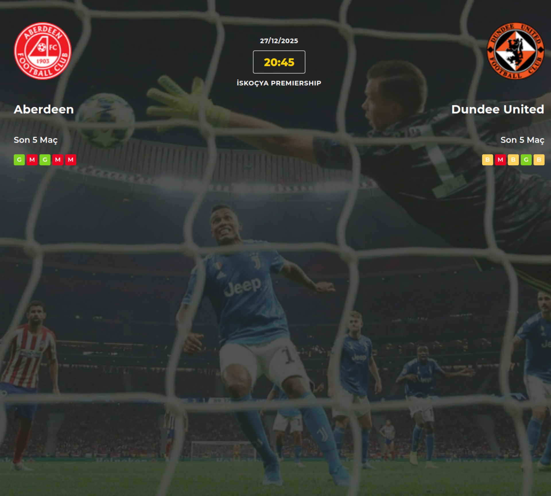 Aberdeen Dundee United İddaa Maç Tahmini 27 Aralık 2025