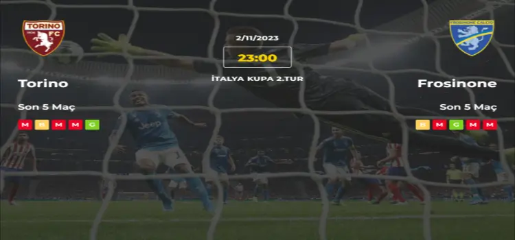 Torino Frosinone İddaa Maç Tahmini 2 Kasım 2023