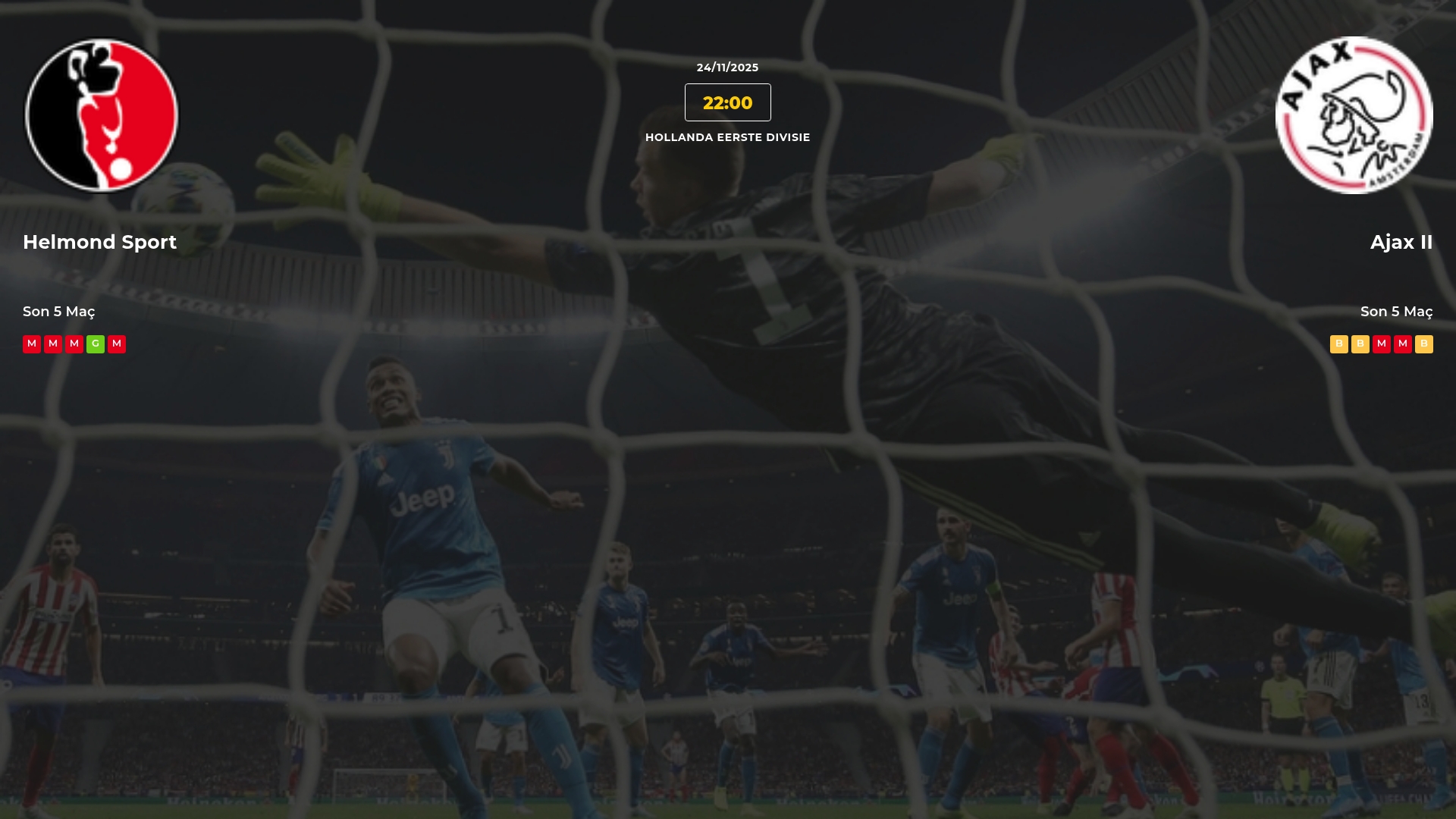 Helmond Sport Ajax II İddaa Maç Tahmini 24 Kasım 2025