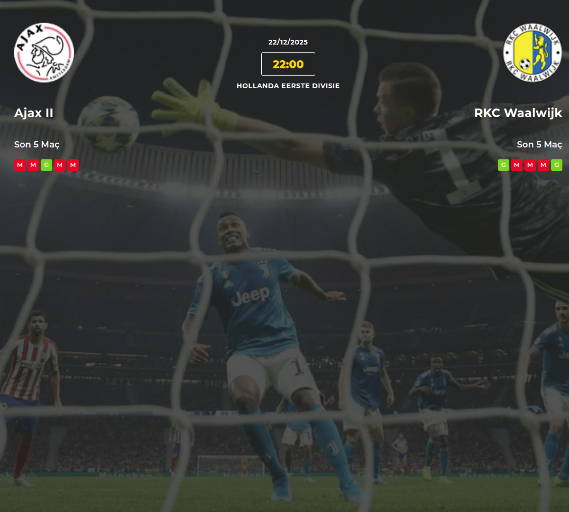 Ajax II RKC Waalwijk İddaa Maç Tahmini 22 Aralık 2025