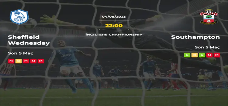 Sheffield Wednesday Southampton İddaa Maç Tahmini 4 Ağustos 2023