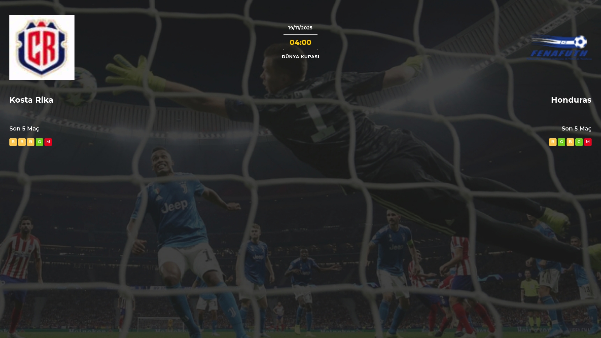 Kosta Rika Honduras İddaa Maç Tahmini 19 Kasım 2025