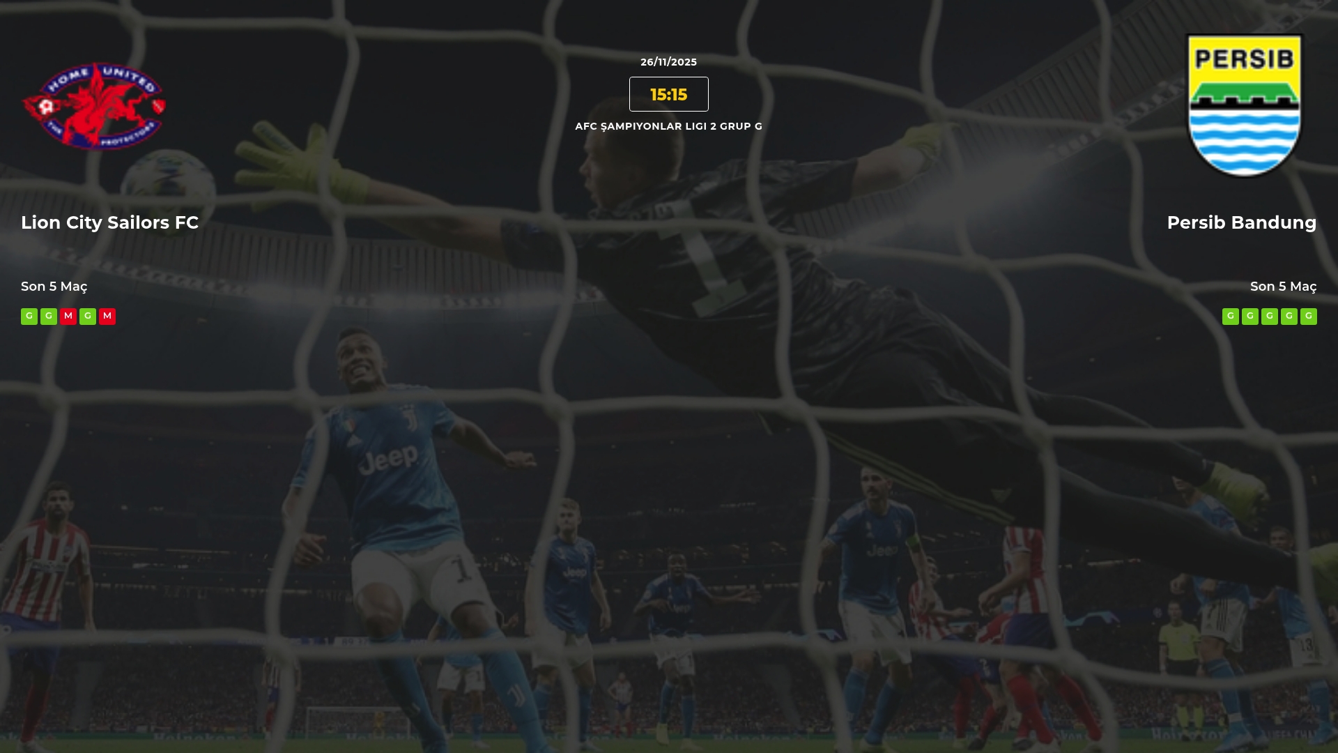 Lion City Sailors FC Persib Bandung İddaa Maç Tahmini 26 Kasım 2025