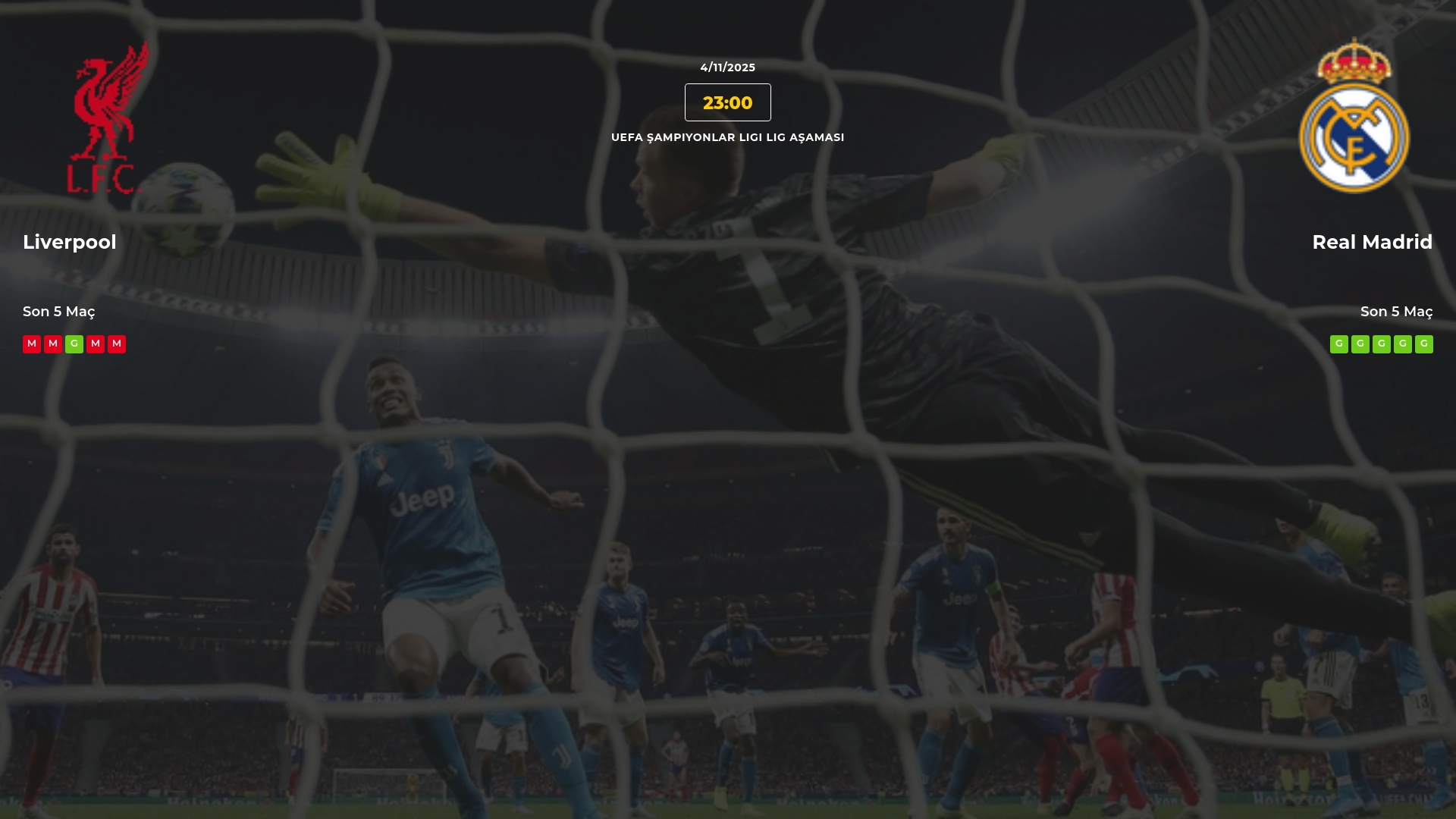 Liverpool Real Madrid İddaa Maç Tahmini 04 Kasım 2025