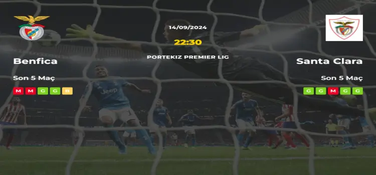 Benfica Santa Clara İddaa Maç Tahmini 14 Eylül 2024