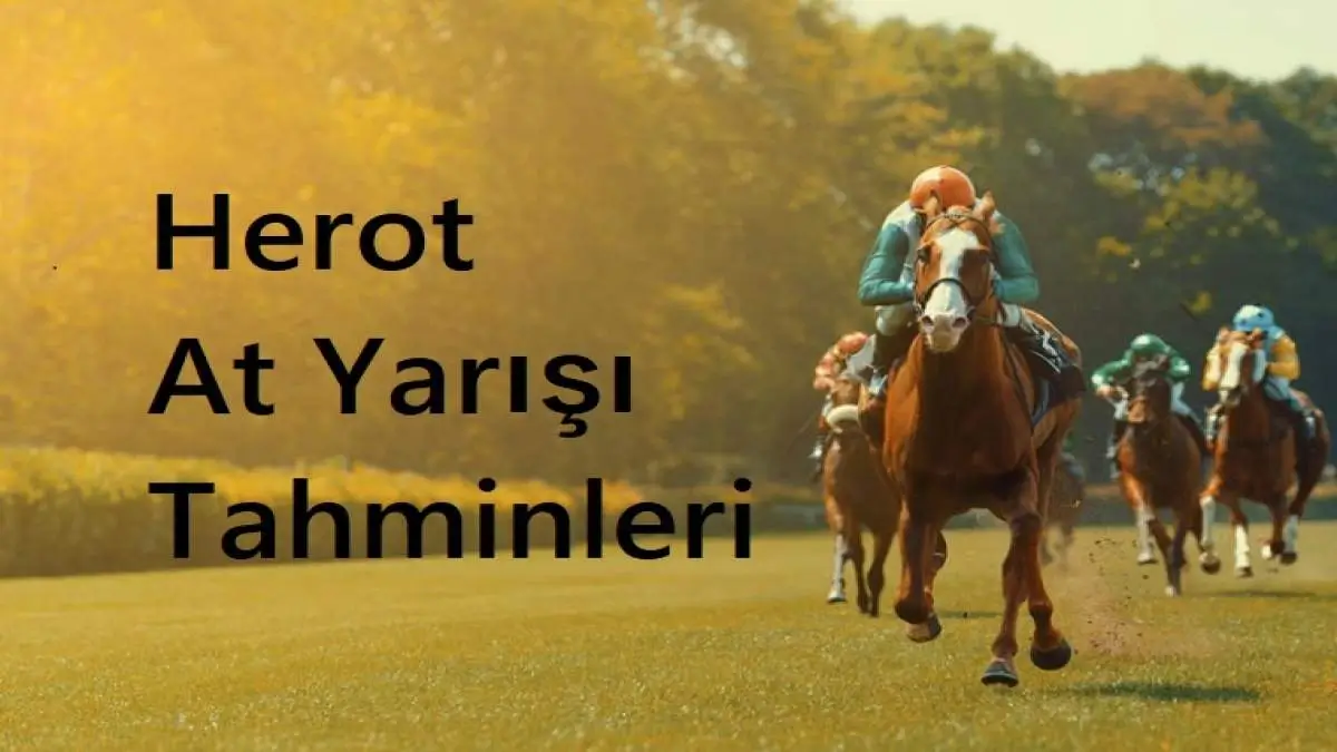 Herot At Yarışı Tahminleri: Günün Herot Altılı Ganyan Tahminleri