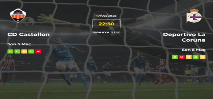 Castellon Deportivo La Coruna İddaa Maç Tahmini 17 Mart 2025