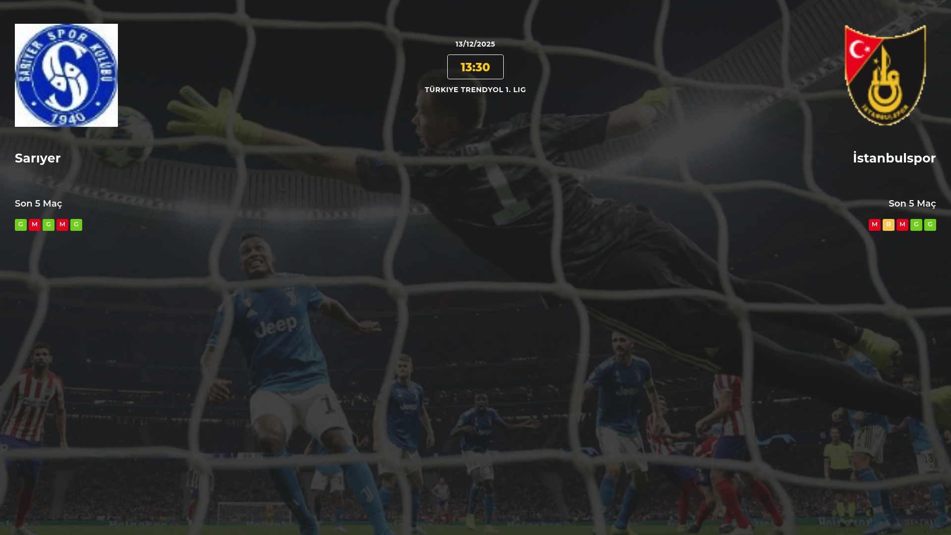 Sarıyer İstanbulspor İddaa Maç Tahmini 13 Aralık 2025
