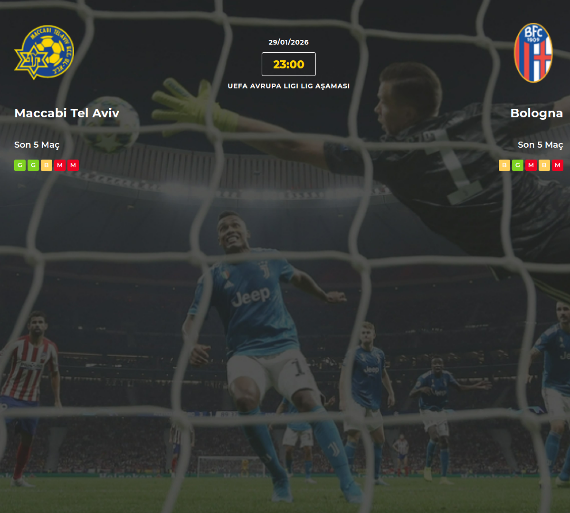 Maccabi Tel Aviv Bologna İddaa Maç Tahmini 29 Ocak 2026