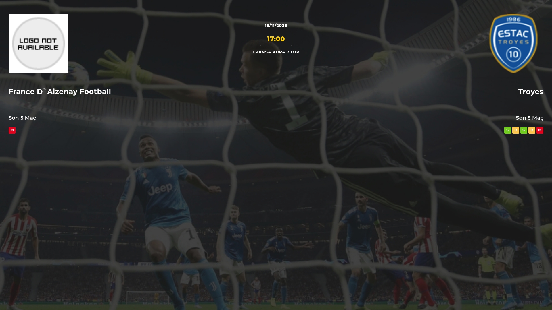 France D`Aizenay Football Troyes İddaa Maç Tahmini 15 Kasım 2025