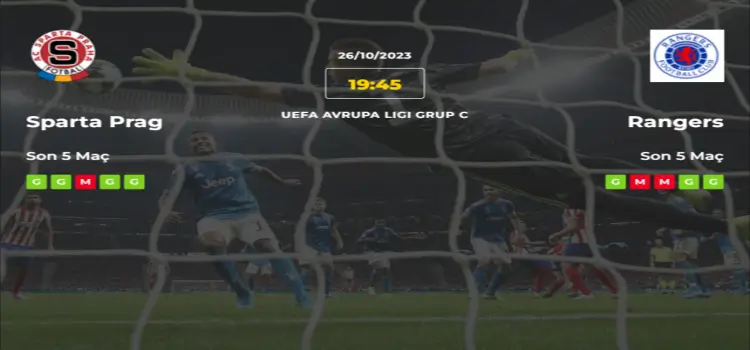 Sparta Prag Rangers İddaa Maç Tahmini 26 Ekim 2023