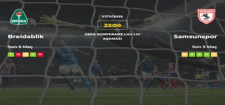 Breidablik Samsunspor İddaa Maç Tahmini 27 Kasım 2025
