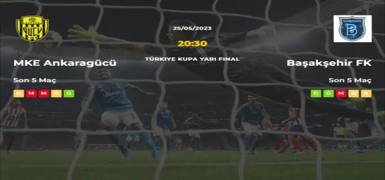 Ankaragücü Başakşehir İddaa Maç Tahmini 25 Mayıs 2023