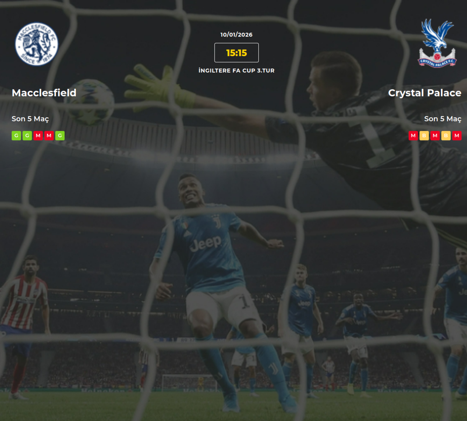 Macclesfield Crystal Palace İddaa Maç Tahmini 10 Ocak 2026