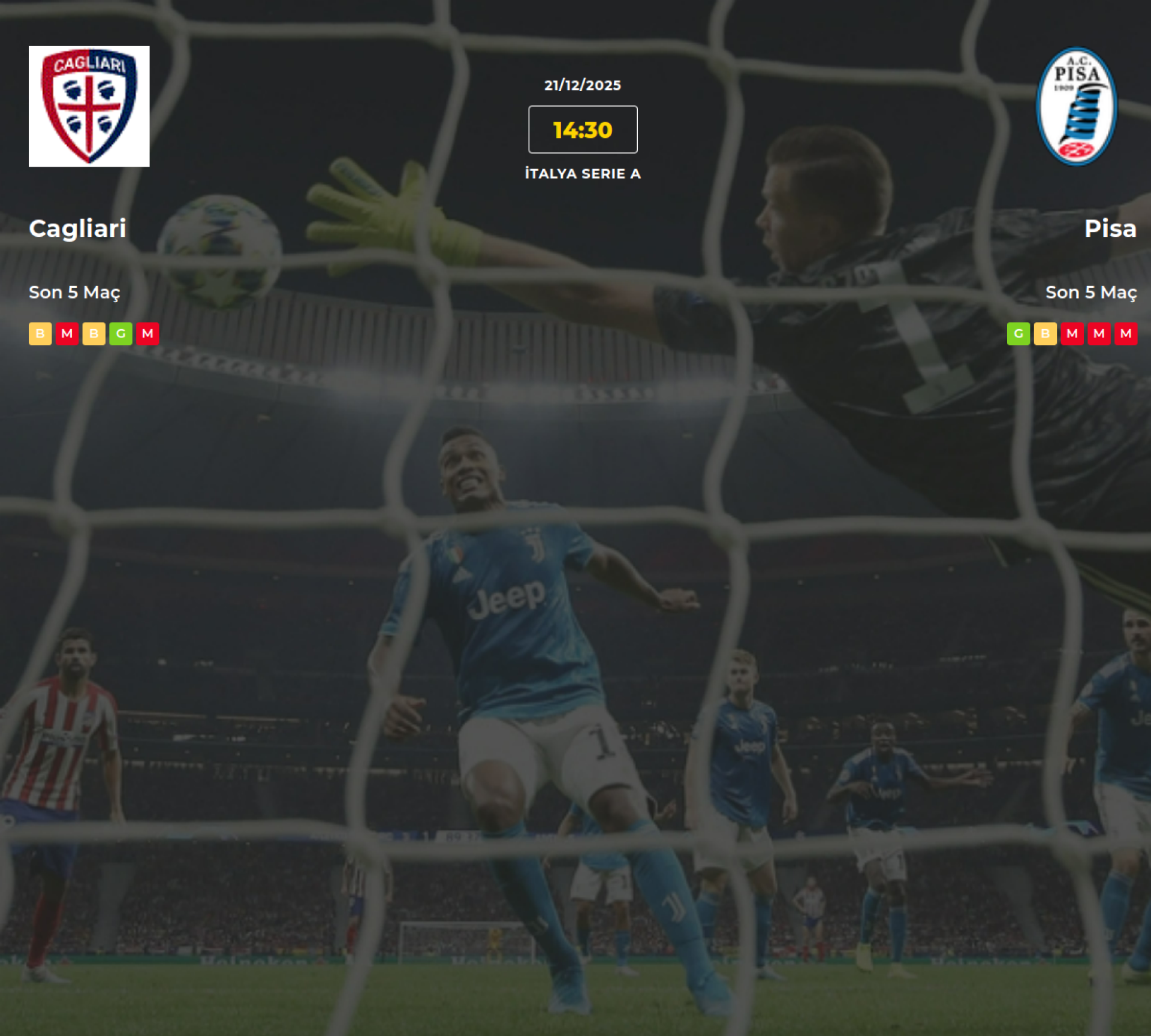Cagliari Pisa İddaa Maç Tahmini 21 Aralık 2025