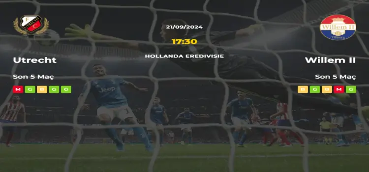 Utrecht Willem II İddaa Maç Tahmini 21 Eylül 2024