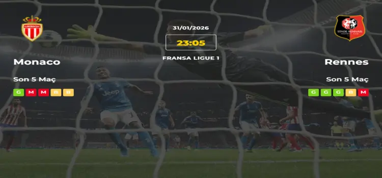Monaco Rennes İddaa Maç Tahmini 31 Ocak 2026