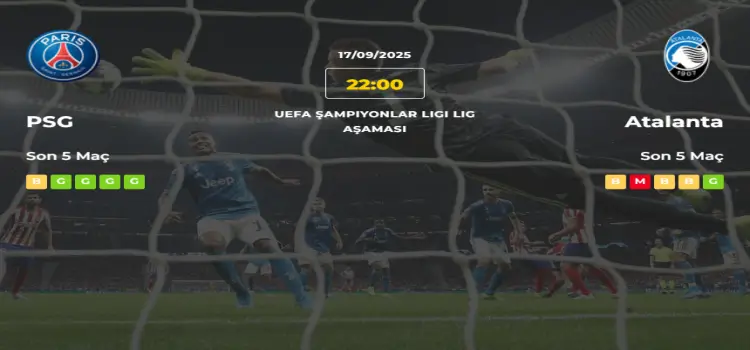 PSG Atalanta İddaa Maç Tahmini 17 Eylül 2025