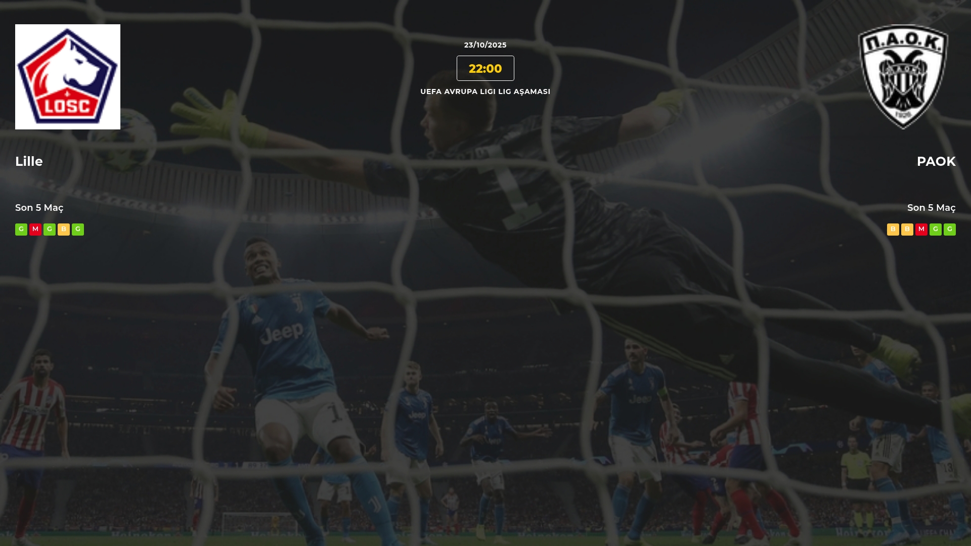 Lille PAOK İddaa Maç Tahmini 23 Ekim 2025
