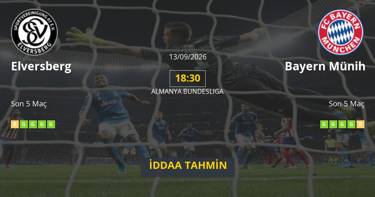 Elversberg Bayern Münih İddaa Maç Tahmini 13 Eylül 2026