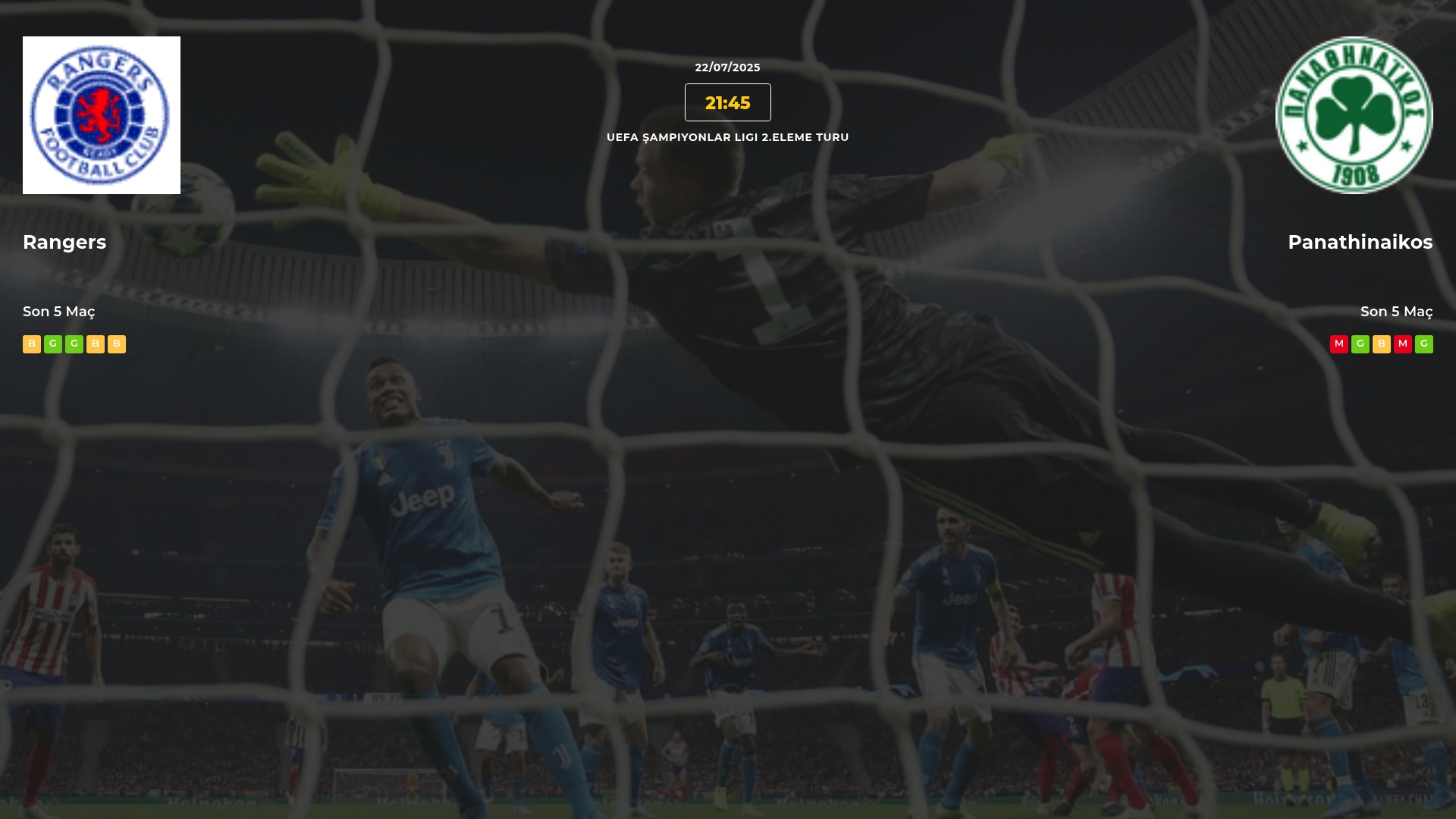 Rangers Panathinaikos İddaa Maç Tahmini 22 Temmuz 2025