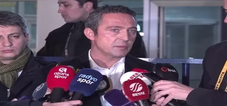 Vee beklenen oldu! Ali Koç...