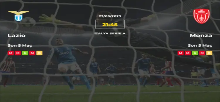 Lazio Monza İddaa Maç Tahmini 23 Eylül 2023