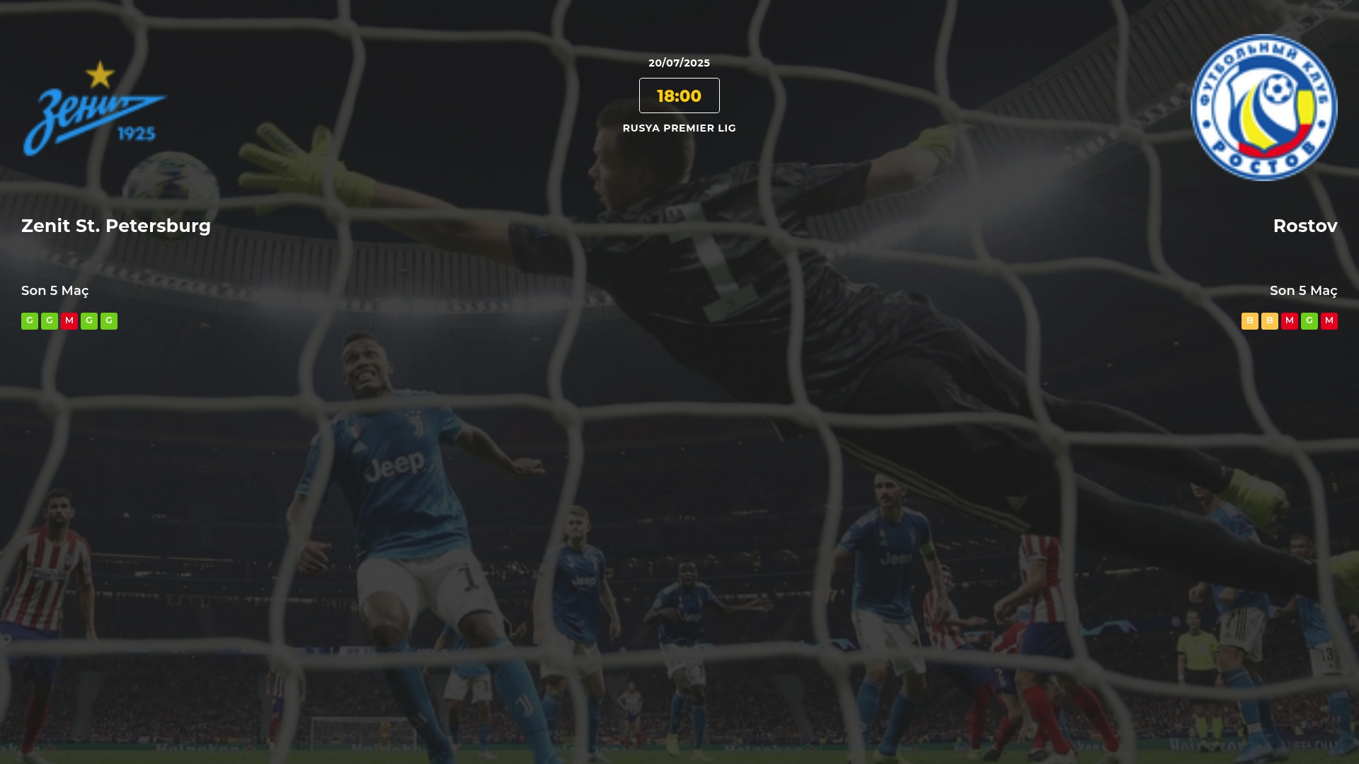 Zenit St. Petersburg Rostov İddaa Maç Tahmini 20 Temmuz 2025