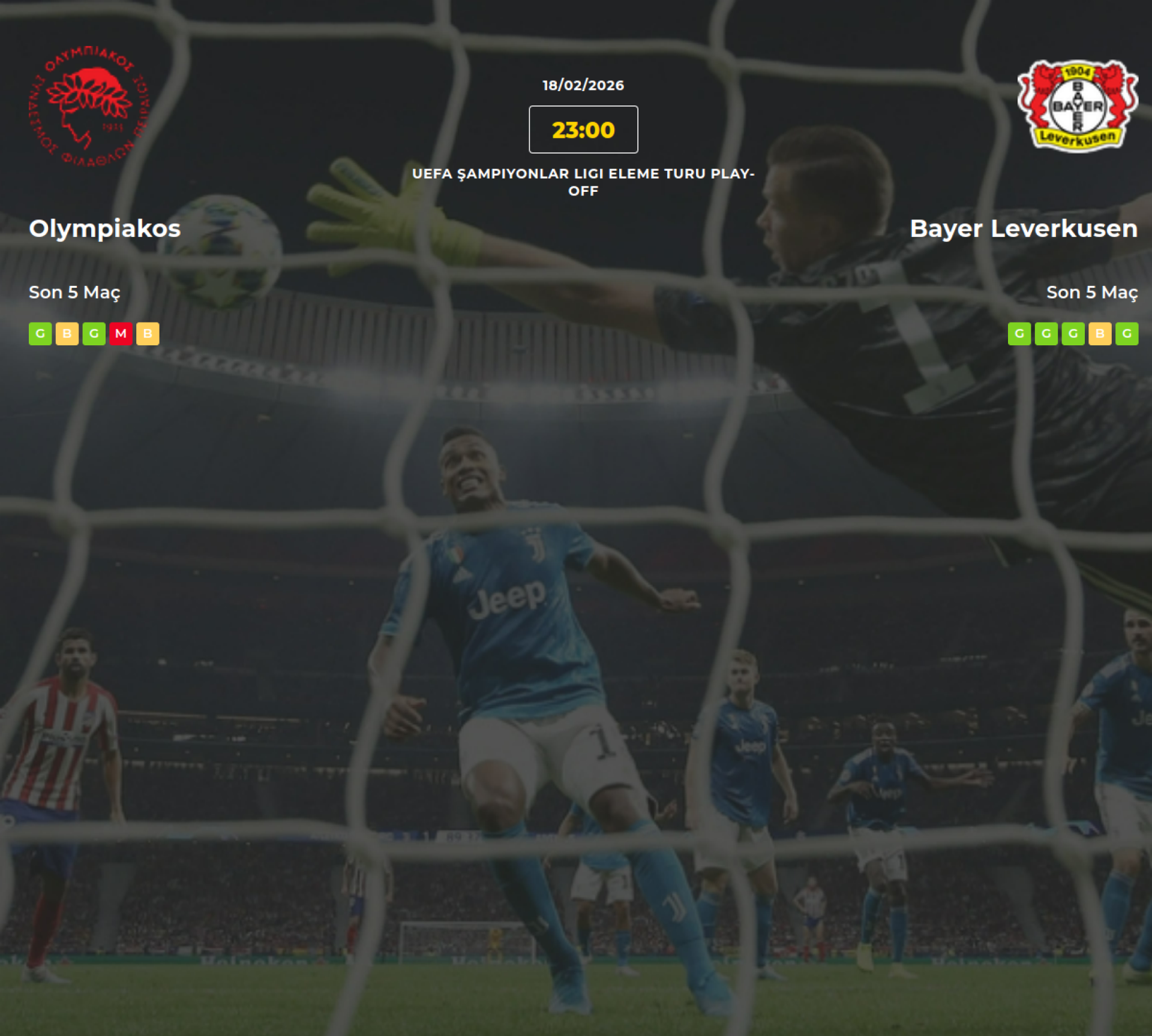 Olympiakos Bayer Leverkusen İddaa Maç Tahmini 18 Şubat 2026