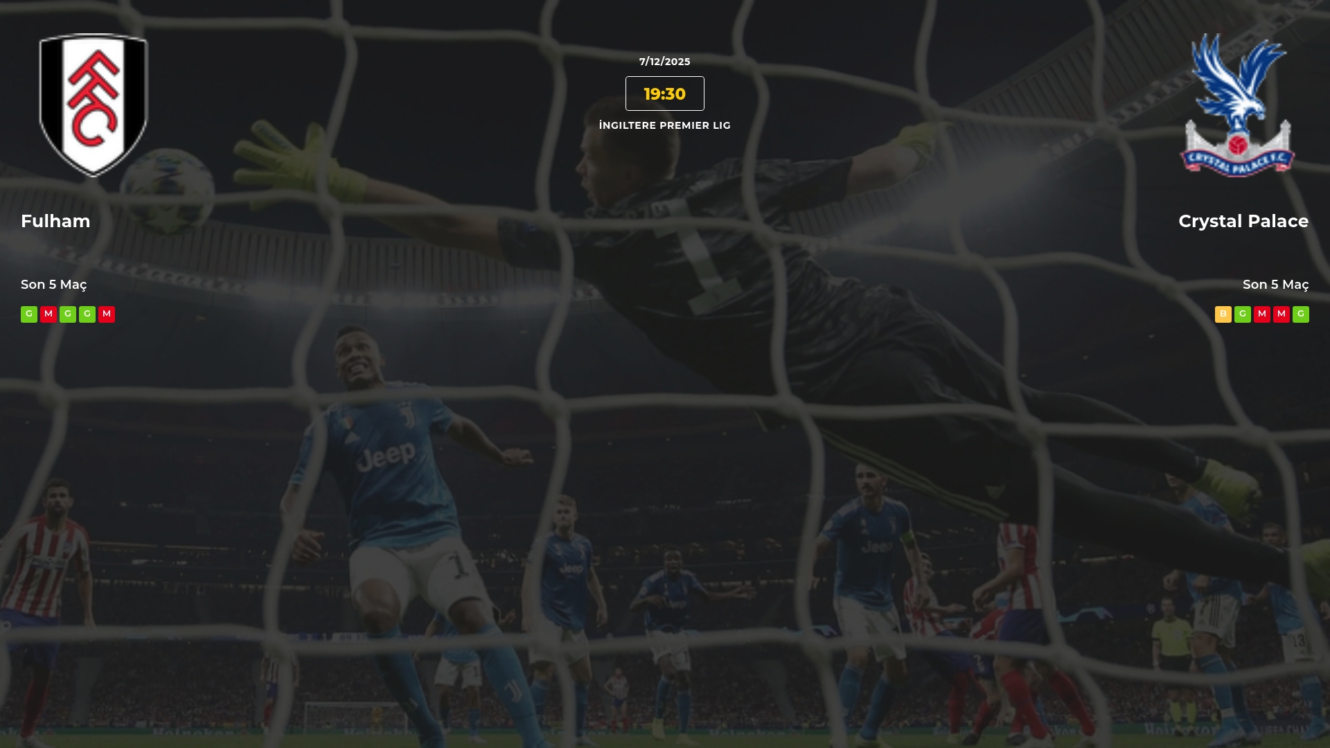 Fulham Crystal Palace İddaa Maç Tahmini 07 Aralık 2025